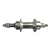 Втулка алюмінієва задня на промпідшипнику ( V-Brake) Silver 36H